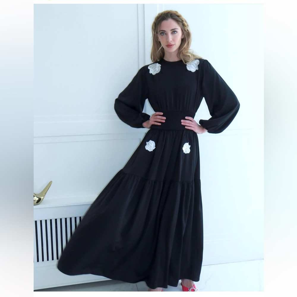 Byrd by Tzippy Satin Maxi